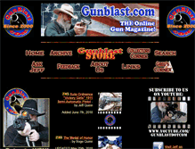 Tablet Screenshot of gunblast.com